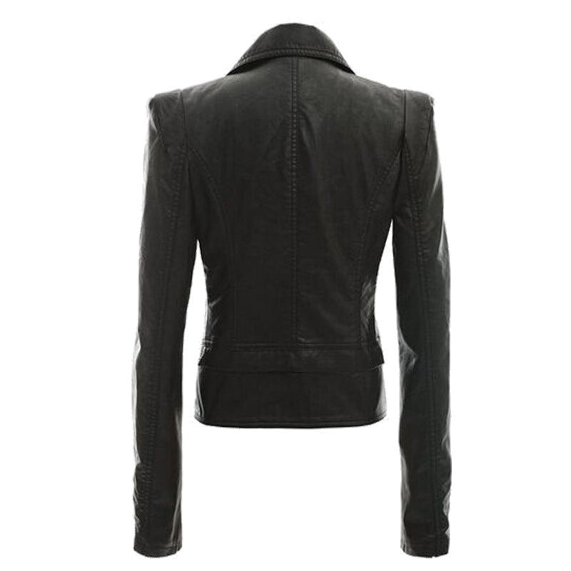 Veste en cuir pour moto