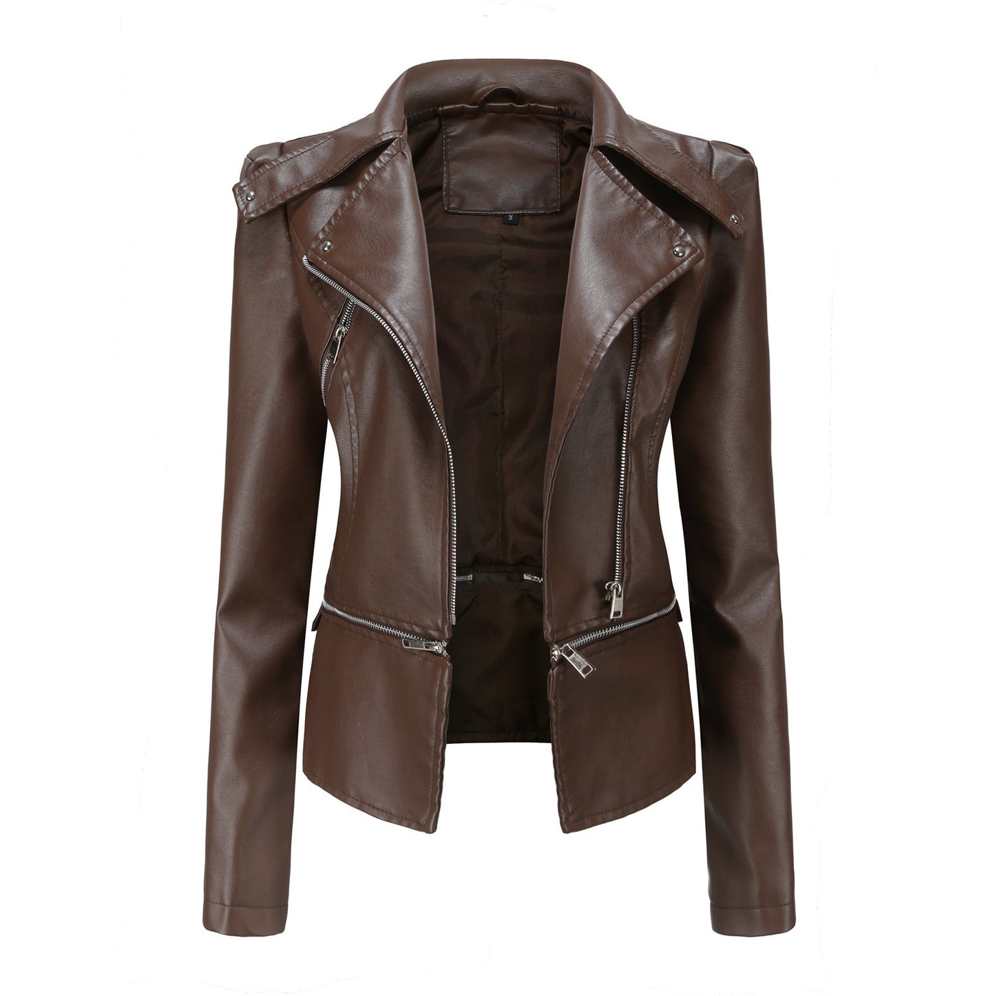 Veste en cuir pour moto